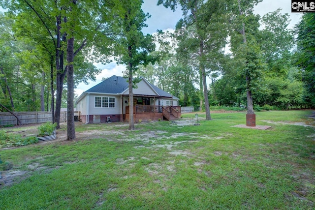 612 Williams Cir, West Columbia, SC 29172 - back of house featuring stairway