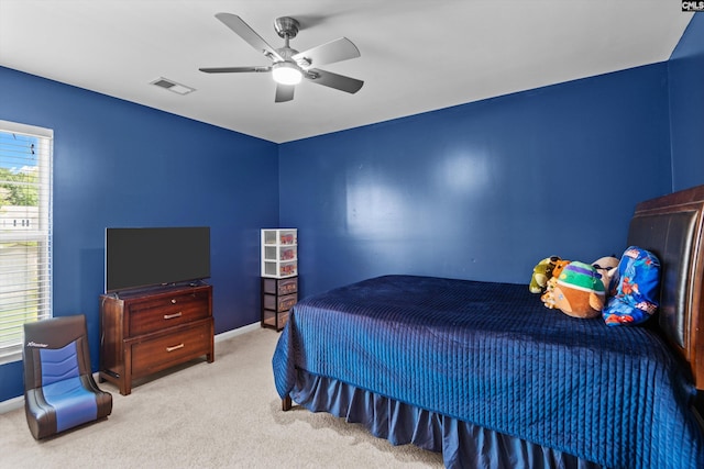 175 Rosecliff Cir, Hopkins, SC 29061 - carpeted bedroom featuring baseboards and a ceiling fan