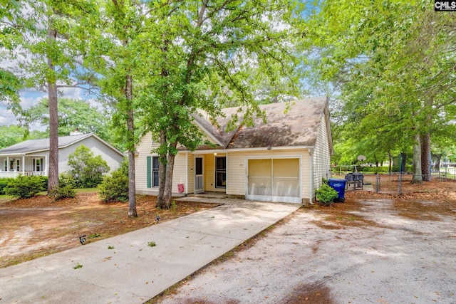 251 Kyzer Rd, Lexington, SC 29073 - view of front of home featuring a garage and driveway