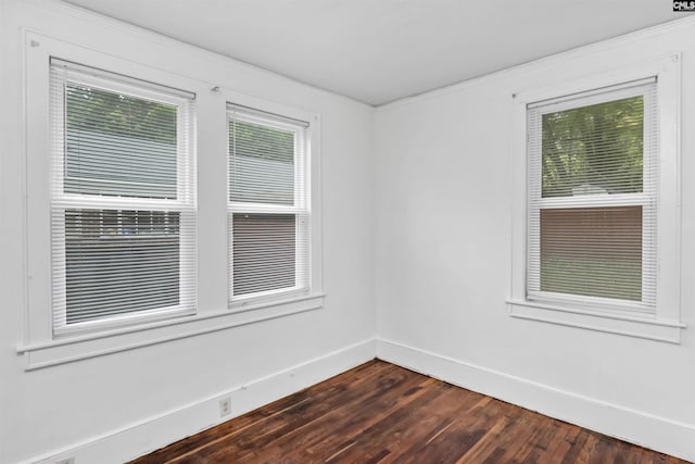 709 Sunset Dr, Columbia, SC 29203 - spare room with dark wood-type flooring and baseboards