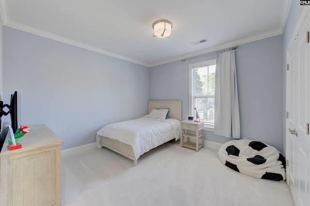 2 Beaver Lake Ct, Elgin, SC 29045 - carpeted bedroom with ornamental molding and baseboards