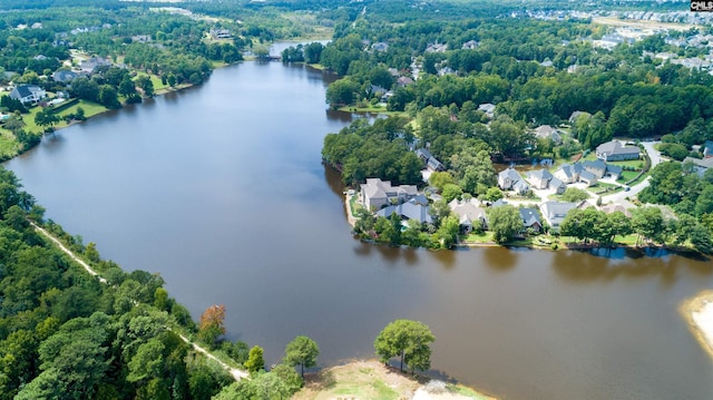 2 Beaver Lake Ct, Elgin, SC 29045 - aerial view of residential area featuring a nearby body of water