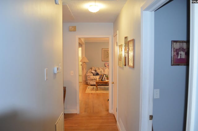 828 Seay Dr, West Columbia, SC 29170 - hallway featuring light wood-type flooring