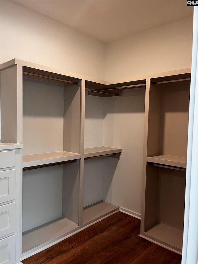 1781 Bookman Rd, Elgin, SC 29045 - spacious closet featuring dark wood-style floors