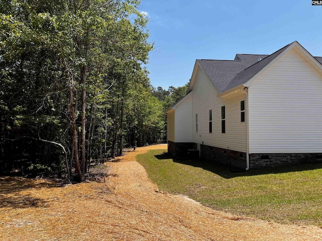 1781 Bookman Rd, Elgin, SC 29045 - view of side of home with crawl space and a yard