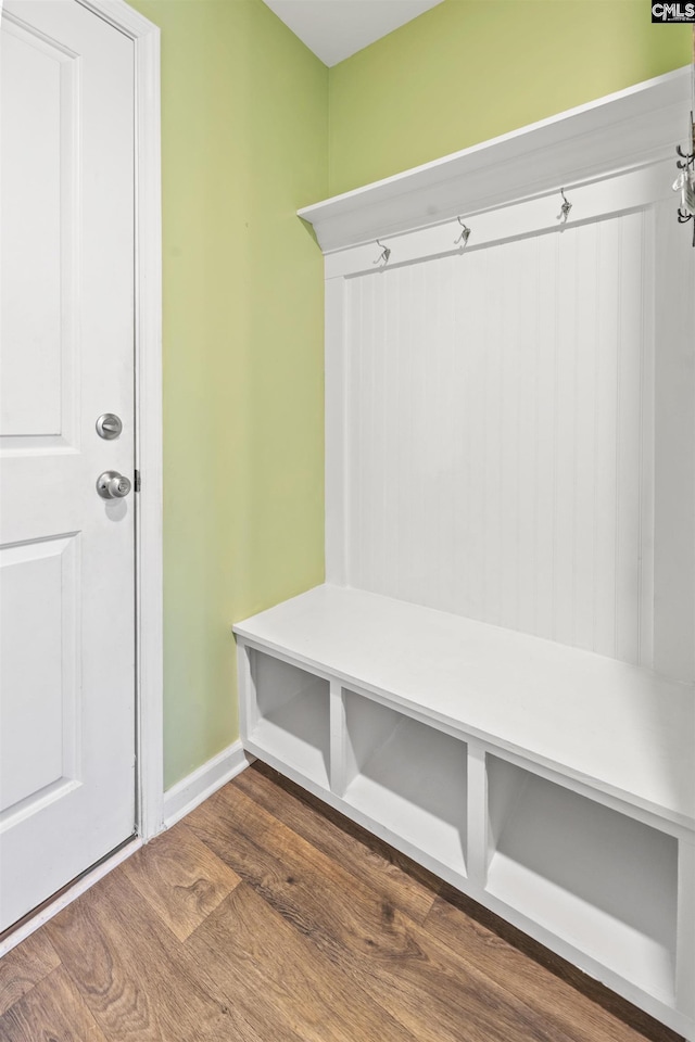 133 Plum Orchard Dr, West Columbia, SC 29170 - mudroom with dark wood-style flooring and baseboards
