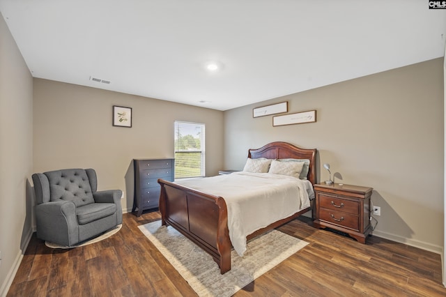 133 Plum Orchard Dr, West Columbia, SC 29170 - bedroom featuring dark wood-style flooring and baseboards