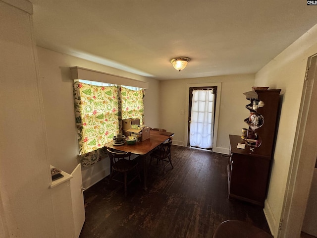 2503 Haile St, Camden, SC 29020 - dining space featuring wood finished floors and baseboards