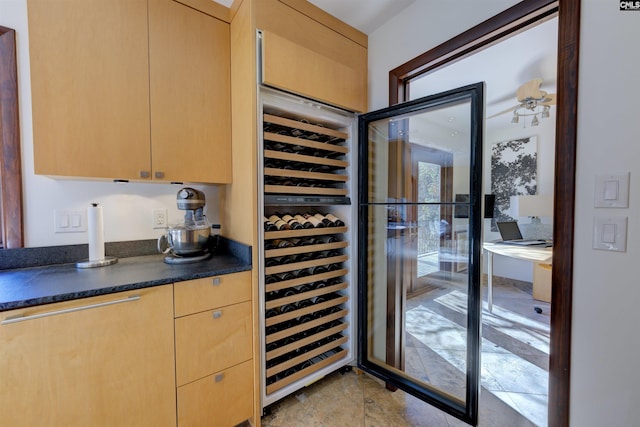 208 Gibbs Rd, Elgin, SC 29045 - wine cellar featuring wine cooler