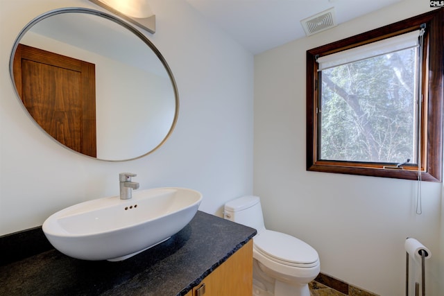 208 Gibbs Rd, Elgin, SC 29045 - half bath featuring toilet and vanity