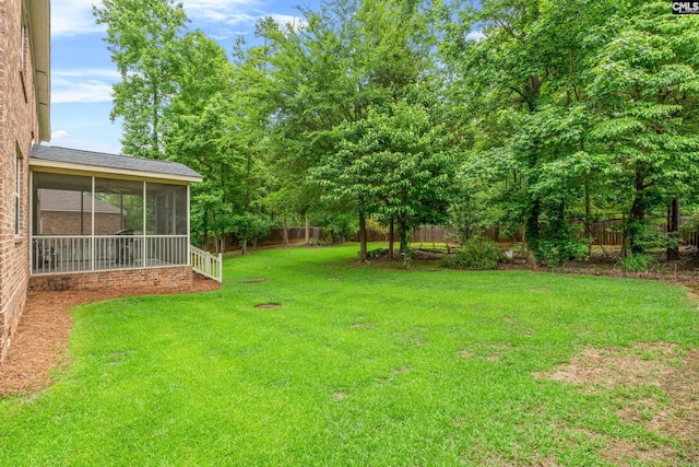 122 Lost Lure Ln, Chapin, SC 29036 - view of yard with a sunroom