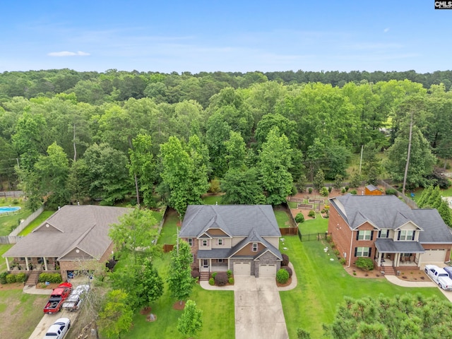 122 Lost Lure Ln, Chapin, SC 29036 - aerial view of property and surrounding area with a forest