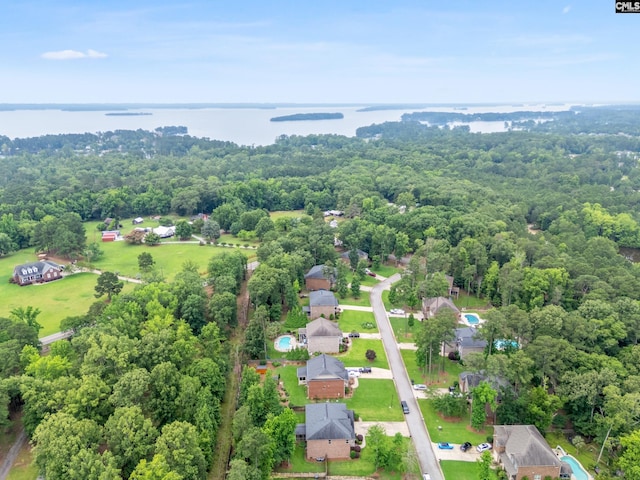 122 Lost Lure Ln, Chapin, SC 29036 - aerial view of a nearby body of water and a heavily wooded area