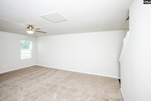 307 Sundew Rd, Elgin, SC 29045 - carpeted empty room with a ceiling fan and baseboards