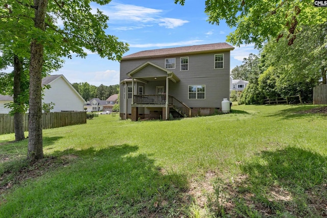 309 Tanners Mill Ct, Chapin, SC 29036 - back of house with stairs and crawl space