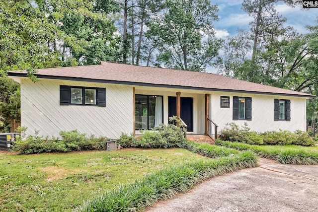 1820 Elm Abode Ter, Columbia, SC 29210 - single story home featuring a front yard, covered porch, and roof with shingles