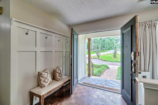 1820 Elm Abode Ter, Columbia, SC 29210 - mudroom with a textured ceiling
