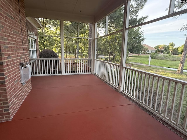 601 Cartgate Cir, Blythewood, SC 29016 - view of unfurnished sunroom