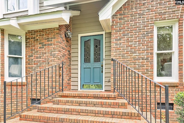 156 Whisperwood Dr, Lexington, SC 29072 - view of exterior entry featuring brick siding