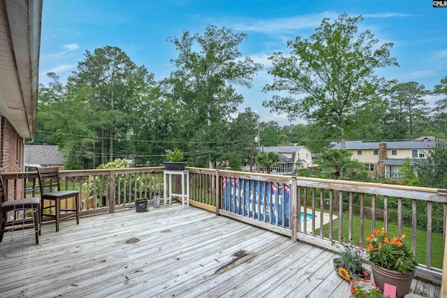 531 Sulgrave Dr, Columbia, SC 29210 - view of wooden terrace