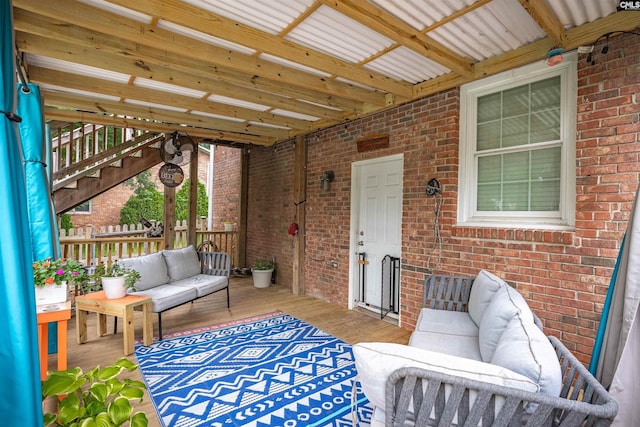 531 Sulgrave Dr, Columbia, SC 29210 - view of patio / terrace with outdoor lounge area