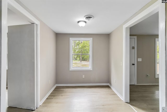 3201 Wilton Rd, West Columbia, SC 29170 - spare room featuring light wood-style flooring and baseboards