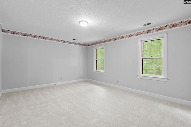 117 Brookspring Rd, Columbia, SC 29223 - unfurnished room featuring a textured ceiling, light carpet, and baseboards