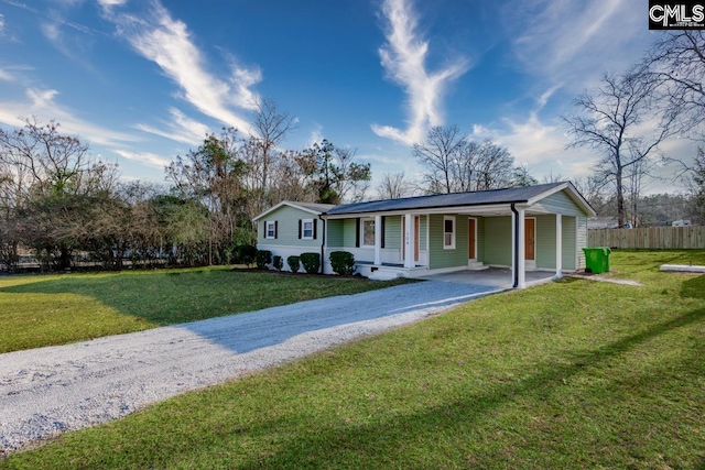 104 Big John Rd, Elgin, SC 29045 - single story home featuring driveway and an attached carport