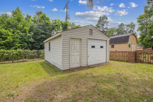 1629 B Ave, West Columbia, SC 29169 - view of garage