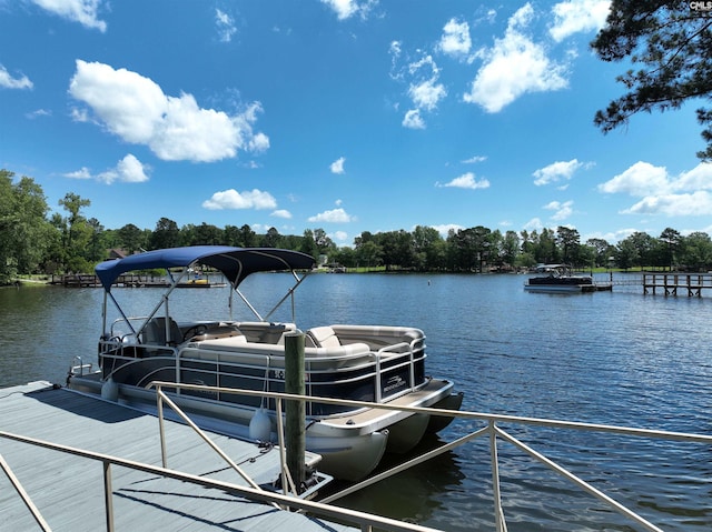 429 Forest Shores Rd, Prosperity, SC 29127 - dock area featuring a water view