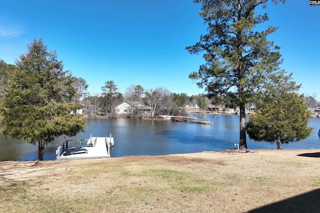 429 Forest Shores Rd, Prosperity, SC 29127 - water view featuring a boat dock