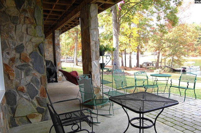 429 Forest Shores Rd, Prosperity, SC 29127 - view of patio