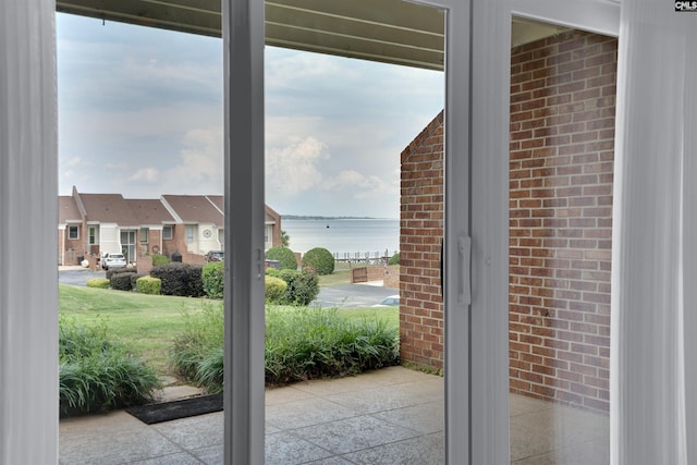 10 Low Hill Ln, Lexington, SC 29072 - doorway to outside featuring a water view