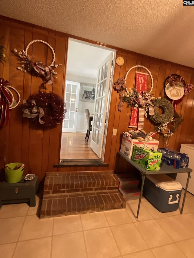 150 Azalea Ave, Bamberg, SC 29003 - hallway featuring a textured ceiling and tile patterned floors