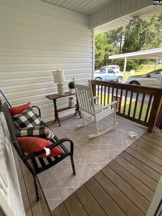 150 Azalea Ave, Bamberg, SC 29003 - view of deck