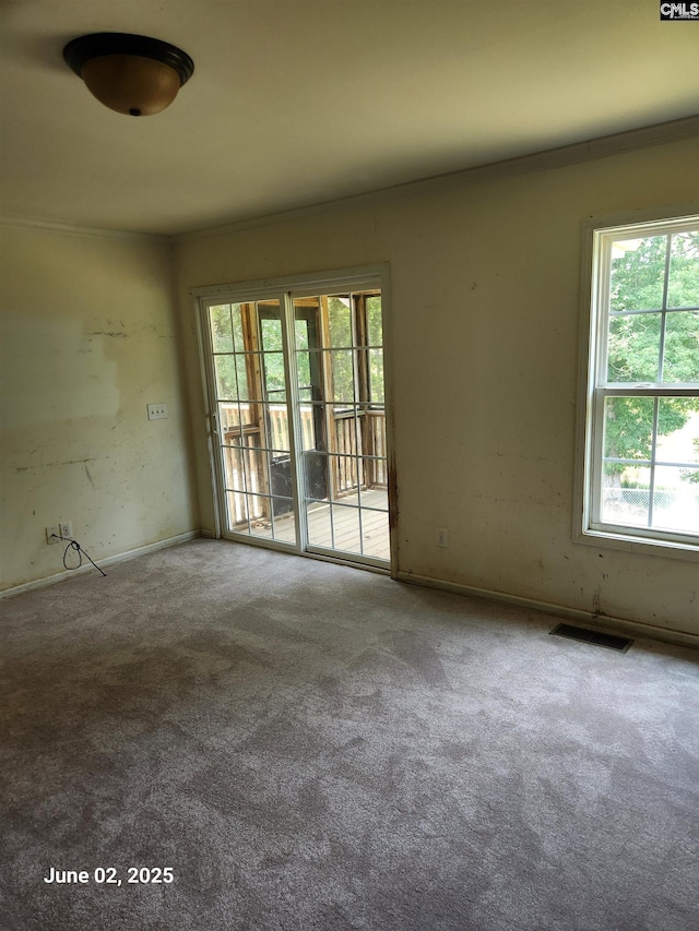 2675 Rolling Hills Rd, Ridgeway, SC 29130 - view of carpeted spare room