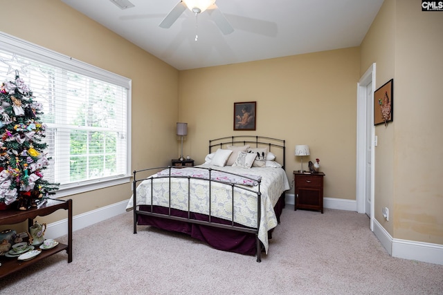 237 Peninsula Way, Columbia, SC 29229 - carpeted bedroom with baseboards and a ceiling fan
