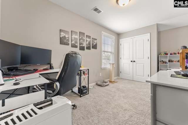 300 Brookland Way W, Columbia, SC 29169 - home office featuring carpet floors and baseboards