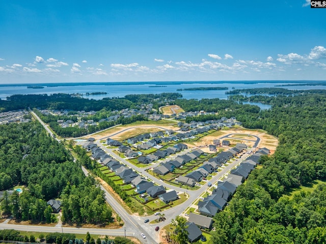 2752 Pawtucket Way, Chapin, SC 29036 - aerial view of property and surrounding area with a large body of water and nearby suburban area