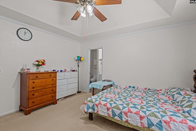 4 Pitsford Ct, Irmo, SC 29063 - bedroom with light colored carpet and ceiling fan