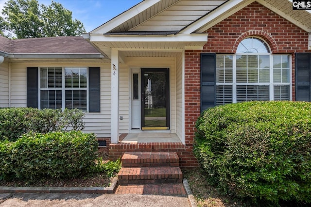 4 Pitsford Ct, Irmo, SC 29063 - view of exterior entry with brick siding