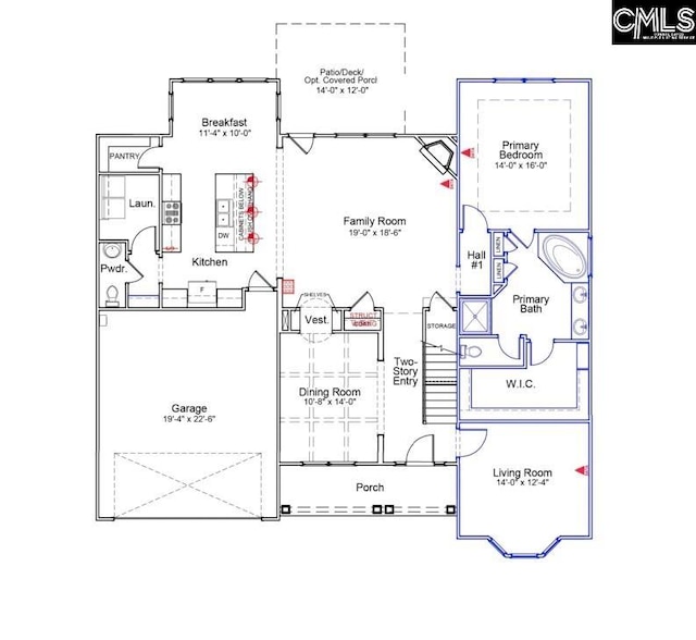 2351 Hadley Xing, Chapin, SC 29036 - home floor plan