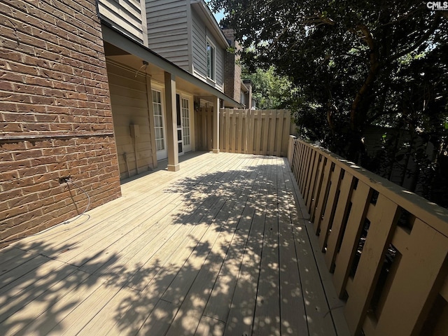 137 Shannondale Ct, Columbia, SC 29209 - view of wooden deck