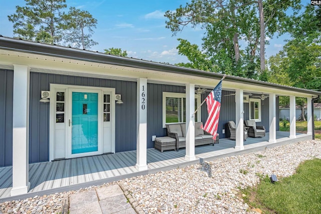 1620 Deep Cove Ln, Gilbert, SC 29054 - property entrance with board and batten siding and covered porch