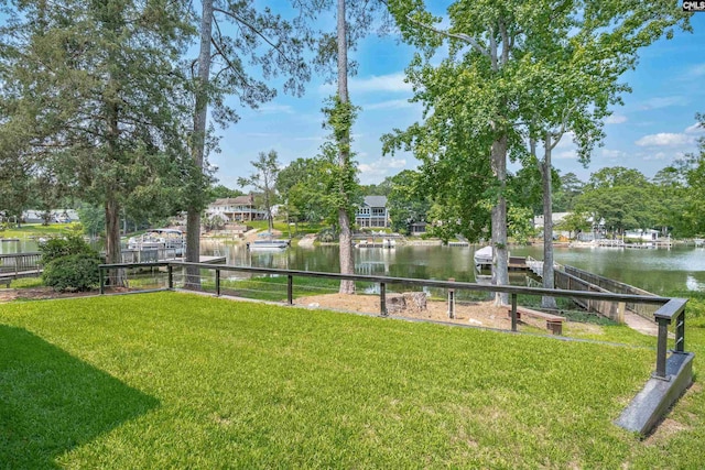 1620 Deep Cove Ln, Gilbert, SC 29054 - view of grassy yard with a water view