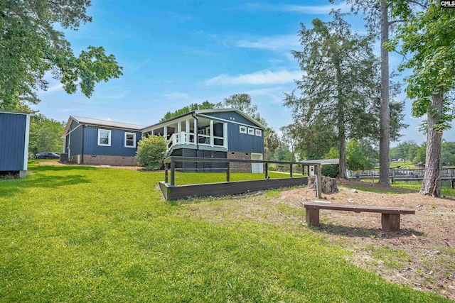 1620 Deep Cove Ln, Gilbert, SC 29054 - back of property featuring a yard