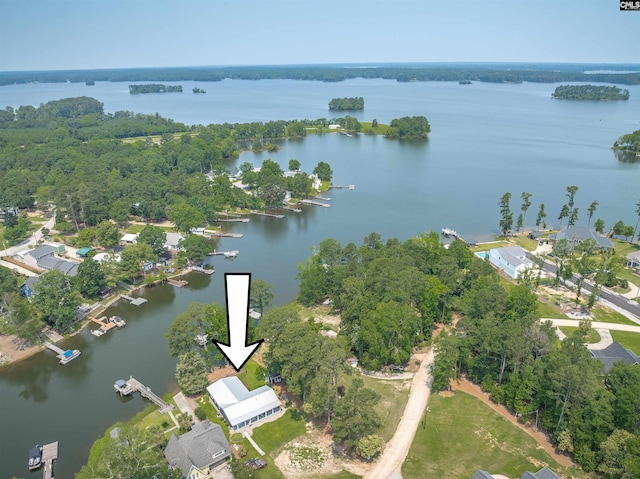 1620 Deep Cove Ln, Gilbert, SC 29054 - view of property location with a large body of water