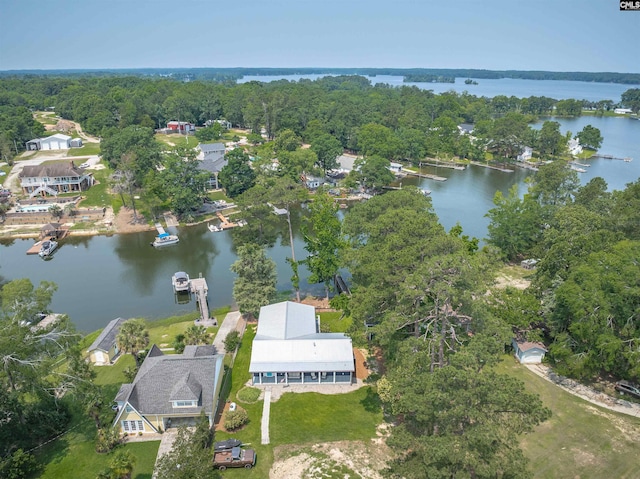 1620 Deep Cove Ln, Gilbert, SC 29054 - aerial view of property and surrounding area with a large body of water