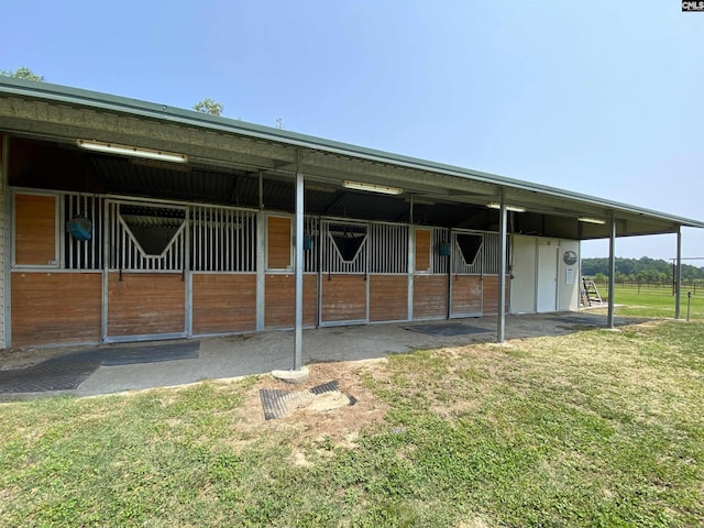 290 Gunter Pond Rd, Wagener, SC 29164 - view of horse barn