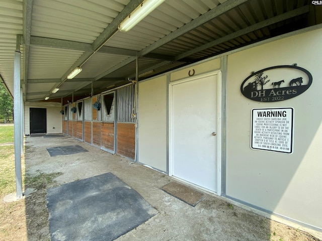 290 Gunter Pond Rd, Wagener, SC 29164 - view of stable